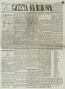 Gazeta Narodowa. R. 15 (1876), nr 77 (4 kwietnia)