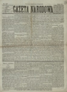 Gazeta Narodowa. R. 15 (1876), nr 187 (17 sierpnia)
