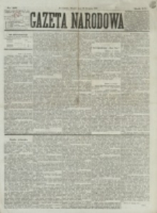Gazeta Narodowa. R. 15 (1876), nr 197 (29 sierpnia)