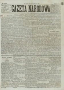Gazeta Narodowa. R. 15 (1876), nr 204 (6 września)
