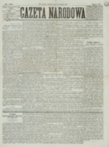 Gazeta Narodowa. R. 15 (1876), nr 256 (9 listopada)