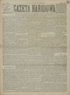 Gazeta Narodowa. R. 15 (1876), nr 263 (17 listopada)