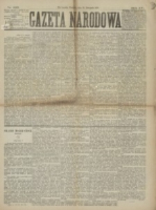Gazeta Narodowa. R. 15 (1876), nr 265 (19 listopada)