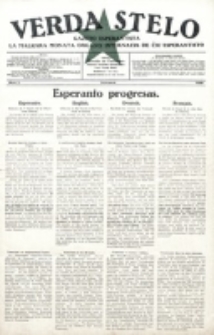 Verda Stelo : gazeto esperantista la malkara monata organo internacia de ĉiu esperantisto. N-ro 2 (Februaro 1928)