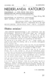 Nederlanda Katoliko. Jg. 24, no. 7 (1939)