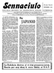 Sennaciulo : oficiala organo de Sennacieca Asocio Tutmonda. Jaro 17 (1946), no 12