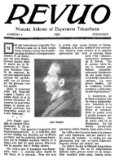 Revuo : monata aldono al Esperanto Triumfonta. 1923, no 4