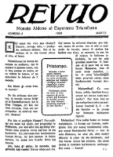 Revuo : monata aldono al Esperanto Triumfonta. 1923, no 5