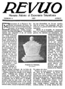 Revuo : monata aldono al Esperanto Triumfonta. 1923, no 6