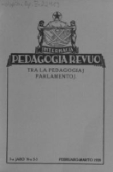 Internacia Pedagogia Revuo : oficiala organo de Tutmonda Asocio de Geinstruistoj Esperantistaj (TAGE). Jaro 7, n-o 2/3 (Februaro-Marto 1928)