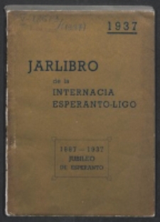 Oficiala Jarlibro. 1937