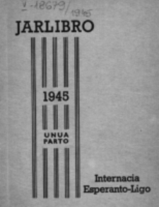 Oficiala Jarlibro. 1945
