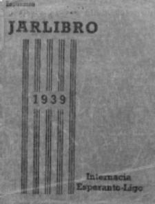 Oficiala Jarlibro. 1939