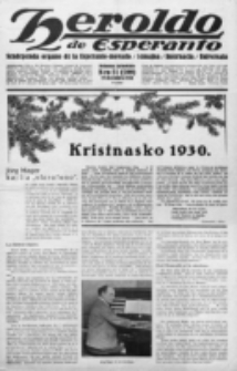 Heroldo de Esperanto : neŭtrale organo la Esperanto-modavo. Jarkolekto 11 (1930), nr 51=599 (19 decembro)