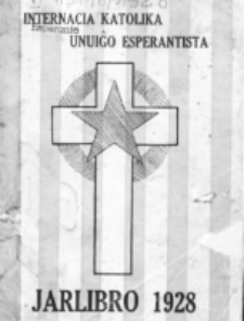 Jarlibro de la Internacia Katolika Unuiĝo Esperantista. 1928