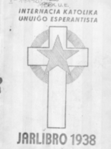 Jarlibro de la Internacia Katolika Unuiĝo Esperantista. 1938