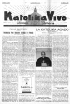 Katolika Vivo : informiga gazeto internacia. 1 Jaro (1931), no 8 (12 Aprilo)