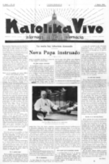 Katolika Vivo : informiga gazeto internacia. 1 Jaro (1931), no 12 (7 Junio)
