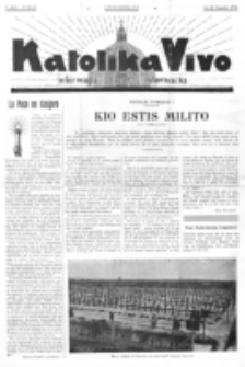 Katolika Vivo : informiga gazeto internacia. 1 Jaro (1931), no 16/17 (16-30 Aŭgusto)