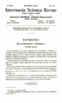 Internacia Scienca Revuo : monata organo en Esperanto. Jaro 6, no. 71 (1909)