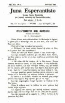 Juna Esperantisto : ilustrita gazeto beletristika por la Junuloj, Instruistoj kaj Esperanto-Lernantoj. Jaro 9, no. 11 (1911)