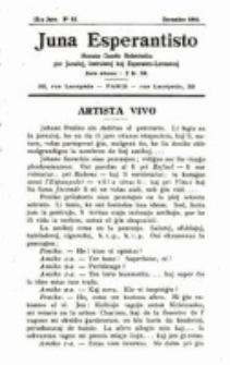 Juna Esperantisto : ilustrita gazeto beletristika por la Junuloj, Instruistoj kaj Esperanto-Lernantoj. Jaro 9, no. 12 (1911)