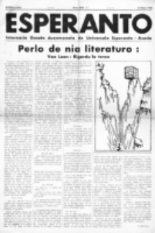 Esperanto : revuo internacia : oficiala organo de Universala Esperanto Asocio. Jaro 34, no 464 (31 majo 1938)