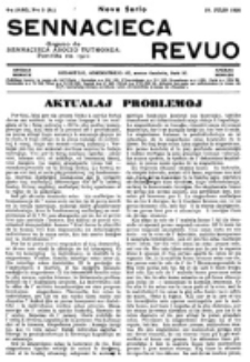 Sennacieca Revuo : organo de la Tutmonda Laboristaro. Nova Serio, Jaro 4, no. 5=41 (10 Julio 1936)