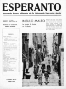 Esperanto : revuo internacia : oficiala organo de Universala Esperanto Asocio. Jaro 31, No 5=417 (Majo 1935)