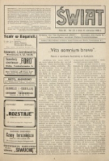 Świat : pismo tygodniowe ilustrowane poświęcone życiu społecznemu, literaturze i sztuce. R. 9 (1914), nr 23 (6 czerwca)