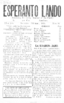 Esperanto Lando : something for every member of the family.Jaro 3, No 10 (dec./feb.1932)
