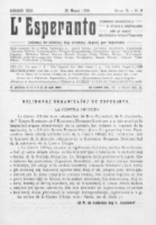 L'Esperanto : lecionoj de klasikaj kaj vivantaj lingvoj per Esperanto. An. 2, N 6 (1914)