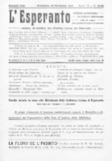 L'Esperanto : lecionoj de klasikaj kaj vivantaj lingvoj per Esperanto. An. 2, N 19/22 (1914)