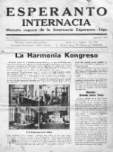 Esperanto Internacia : monata organo de la Internacia Esperanto-Ligo. Vol. 2, No 9 (septembro 1938)