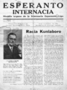 Esperanto Internacia : monata organo de la Internacia Esperanto-Ligo. Vol. 2, No 10 (oktobro 1938)