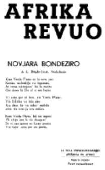 Afrika Revuo : la sola Esperanto-gazeto aperanta en Afriko : esperanto-gazeto por ĉiuj. Jaro 3 (nova serio), (1947)