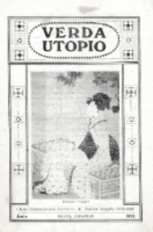 Verda Utopio : internacia revuo Esperanta. Vol. 3, no 6 (Junio 1922)