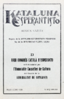 Kataluna Esperantisto : monata gazeto : oficiala organo de la Kataluna Esperantista Federacio. 1936, n-roj 228-229 (Majo-Junio)