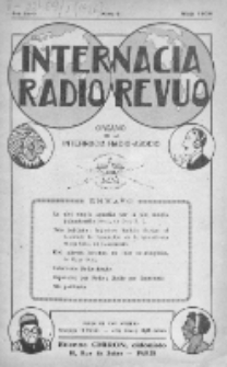 Internacia Radio-Revuo : organo de la Internacia Radio-Ascio. Jaro 1, No 5 (Majo1926)