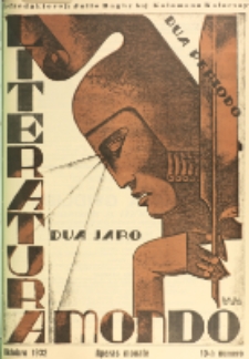 Literatura Mondo. Periodo 2, Jaro 2, numero 10 (Oktobro 1932)