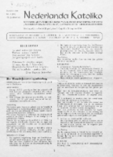 Nederlanda Katoliko : maandblad, officieel orgaan van den Nederl. R.-Kath. Esperantistenbond "Nederlanda Katoliko". Jg. 29, no 2 (1949)