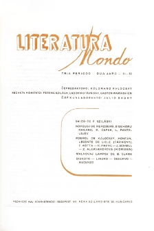 Literatura Mondo.Periodo 3, Jaro 2, numero 11/12 (1948)