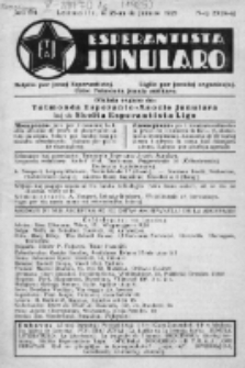 Esperantista Junularo : oficiala organo de Tutmonda Esperanto-Asocio Junulara kaj de Skolta Esperantista Ligo. Jaro 6, n-oj 23/24 (1925)