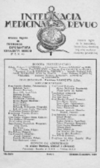 Internacia Medicina Revuo : oficiala Organo de Tutmonda Esperantista Kuracista Asocio. Jaro 10, no 4 (1932)