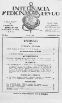 Internacia Medicina Revuo : oficiala Organo de Tutmonda Esperantista Kuracista Asocio. Jaro 13a, no 4/6 a (1935)