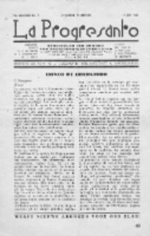 La Progresanto : studieblad van de Federatie van Arbeiders-Esperantisten in het Gebied van de Nederlandse Taal. Jaargang 10, no 7 (Juli 1948)