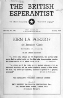 The British Esperantist : the official organ of the British Esperanto Association. Vol. 55, no 642 (January 1959)