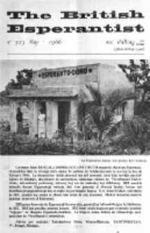 The British Esperantist : the official organ of the British Esperanto Association. Vol. 62, no 723 (May 1966)