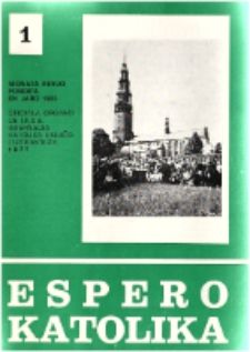 Espero Katolika.Jarkolekto 74, No 1=670 (1977)
