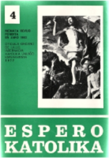 Espero Katolika.Jarkolekto 74, No 4=673 (1977)